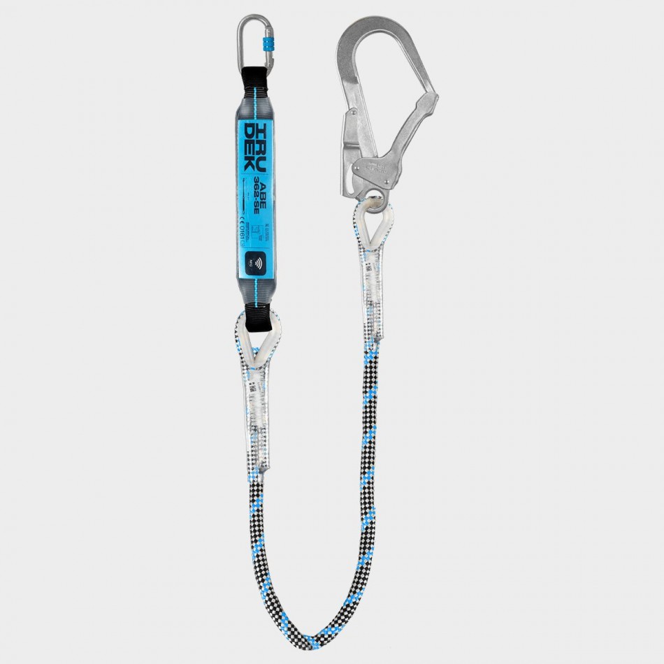 Frânghie cu Absorbitor de energie și 2 carabiniere IRUDEK ABE 362-SE (2025)