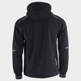 Jachetă de lucru REVOLT 4STRETCH NEGRU/NEGRU/GRI 2