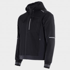Jachetă de lucru REVOLT 4STRETCH NEGRU/NEGRU/GRI 3