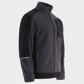 Hanorac REVOLT FLEECE GRI/NEGRU/PETROL 4