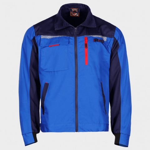 Jachetă de lucru PRISMA VARĂ ALBASTRU REGAL