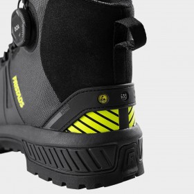 Încălțăminte de protecție FRISTADS ComfortStep S3S ESD GREY/YELLOW 6