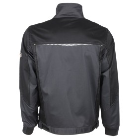 Jachetă de lucru PRISMA SPANDEX GRI/NEGRU 6
