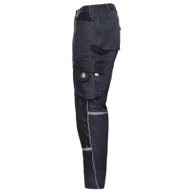 Pantaloni de lucru PRISMA SPANDEX GRI/NEGRU 10