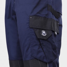 Salopetă de lucru PRISMA SPANDEX BLEUMARIN/NEGRU 4