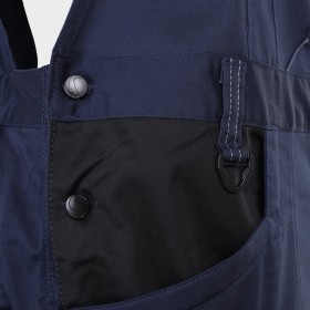 Salopetă de lucru PRISMA SPANDEX BLEUMARIN/NEGRU 6