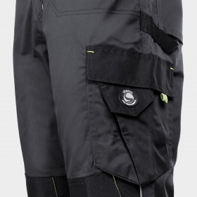 Salopetă de lucru PRISMA SPANDEX GRI/NEGRU 9