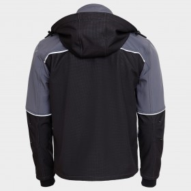 Jachetă softshell PRISMA SOFTSHELL 2.0 NEGRU/GRI 2