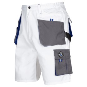Pantaloni scurți de lucru KASTOR ALB 9