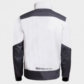 Jachetă de lucru EOS STRETCH WHITE/DARK GREY 2