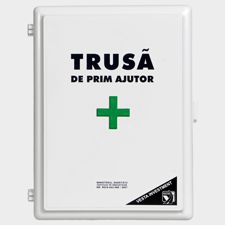 Trusă de prim ajutor echipată VESTA