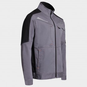Jachetă de lucru MELBOURNE STRETCH GREY/BLACK 4
