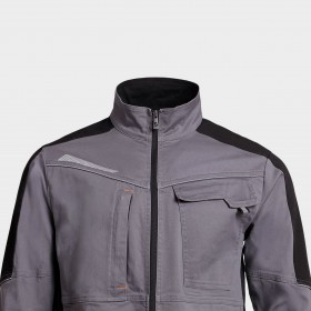 Jachetă de lucru MELBOURNE STRETCH GREY/BLACK 6
