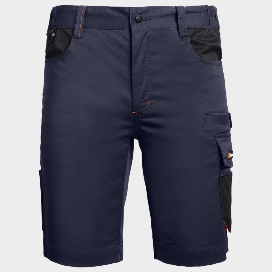 Pantaloni scurți de lucru Kastor Stretch DARK BLUE/BLACK