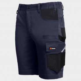 Pantaloni scurți de lucru Kastor Stretch DARK BLUE/BLACK 4