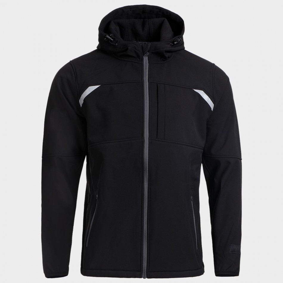 Jachetă de lucru B-TRAIL Softshell BLACK