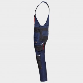 Salopetă de lucru KASTOR STRETCH DARK BLUE/RED 6
