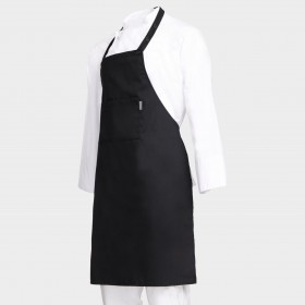 Șorț cu pieptar COOK NEGRU 2
