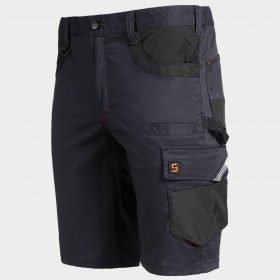 Pantaloni scurți de lucru Kastor Stretch GREY/ORANGE 2