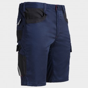 Pantaloni scurți de lucru Kastor Stretch DARK BLUE/RED 3