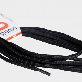Șireturi pentru încălțăminte STENSO negre 120 cm 3