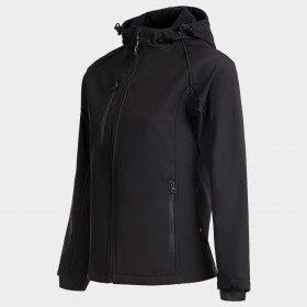 Jachetă softshell de dame REEF NEGRU 2