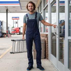 Salopetă de lucru PAYPER TROLLEY ALBASTRU ÎNCHIS 2