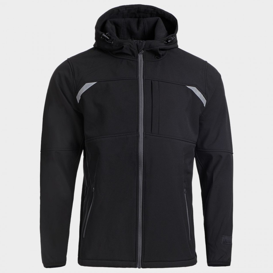 Jachetă de lucru B-TRAIL Softshell BLACK