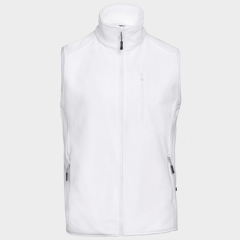 Vestă fleece VERSA POLAR WHITE