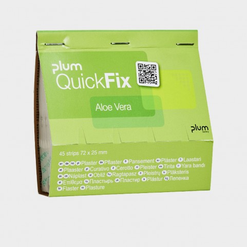 Rezerve de plasturi cu aloe vera PLUM QUICKFIX