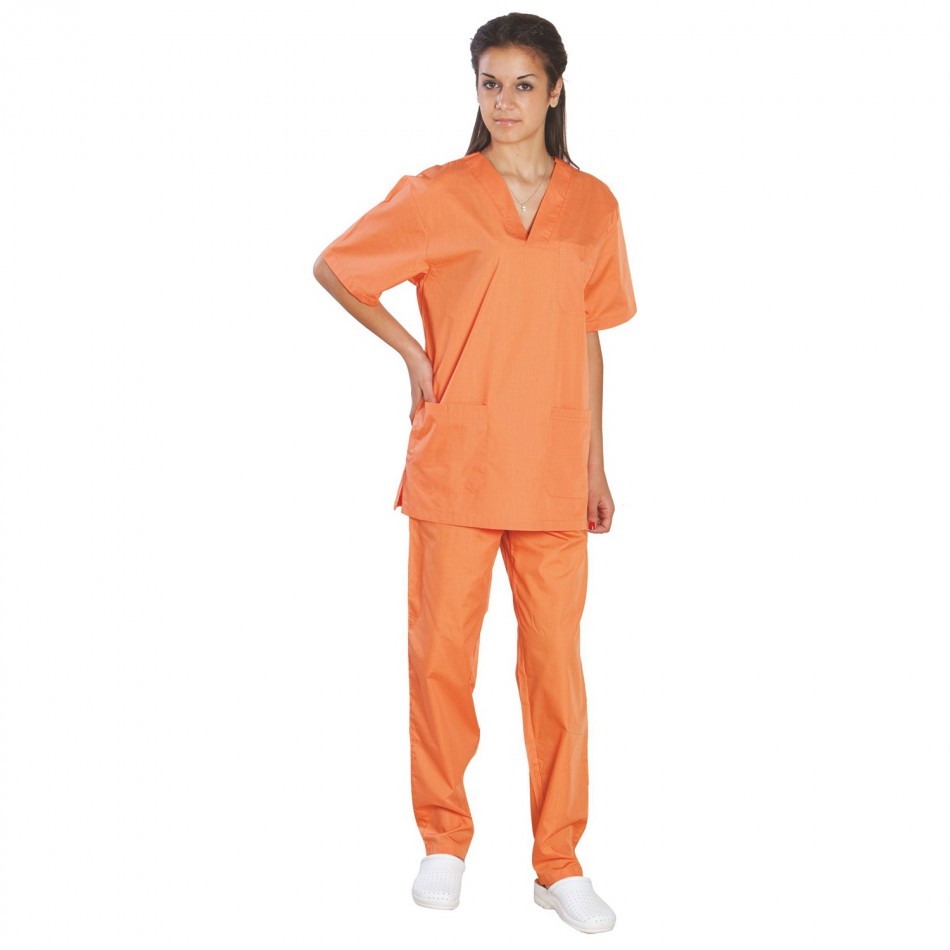 MK3 ORANGE Medical tunic with pants