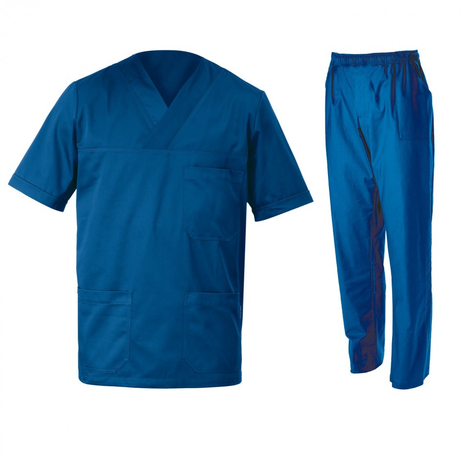 SIMONE NAVY Medical tunic with pants