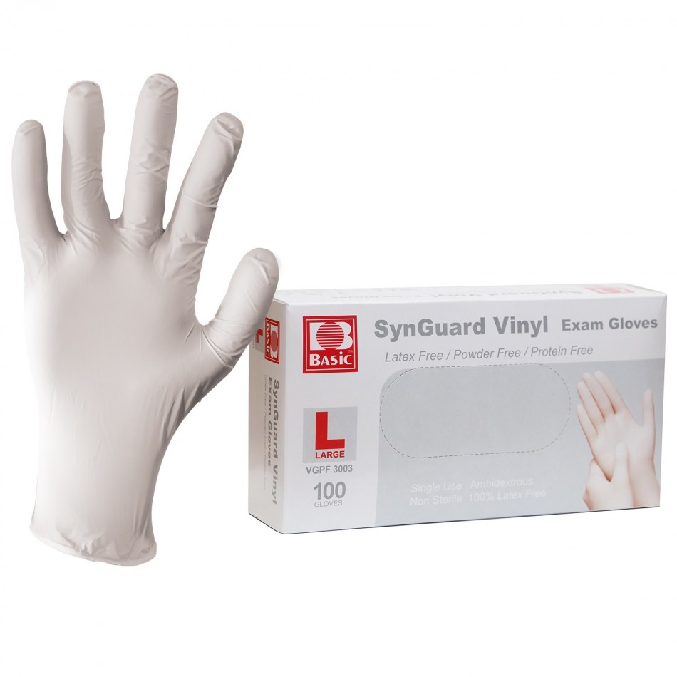 Mănuși de unică folosință, vinil SYNGUARD VINYL