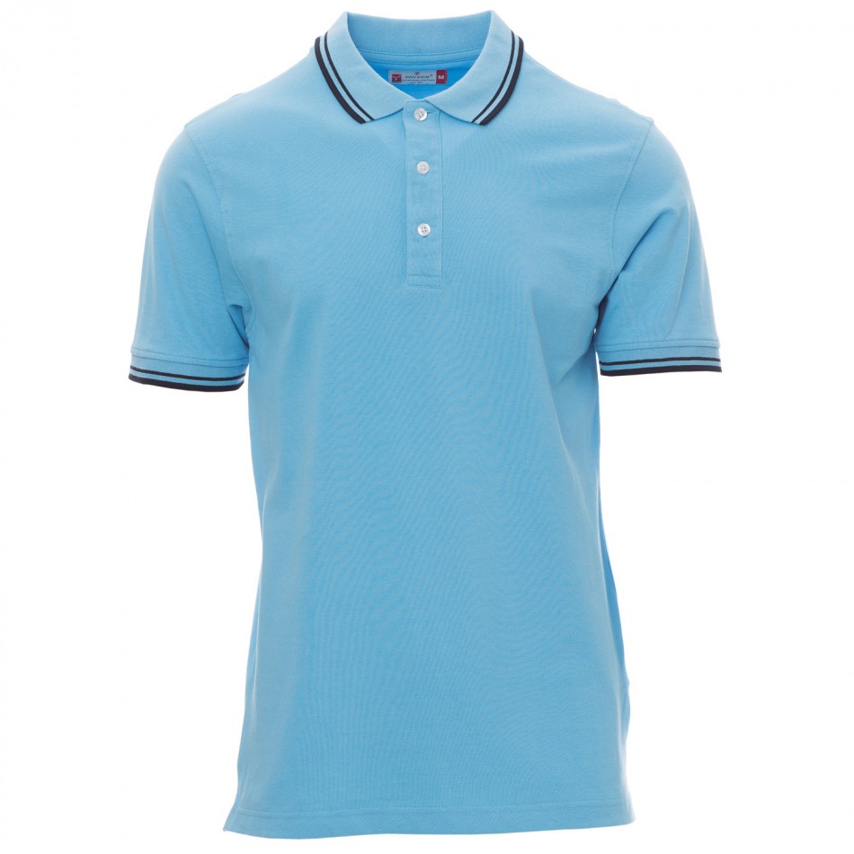 Tricou polo PAYPER SKIPPER ALBASTRU DESCHIS
