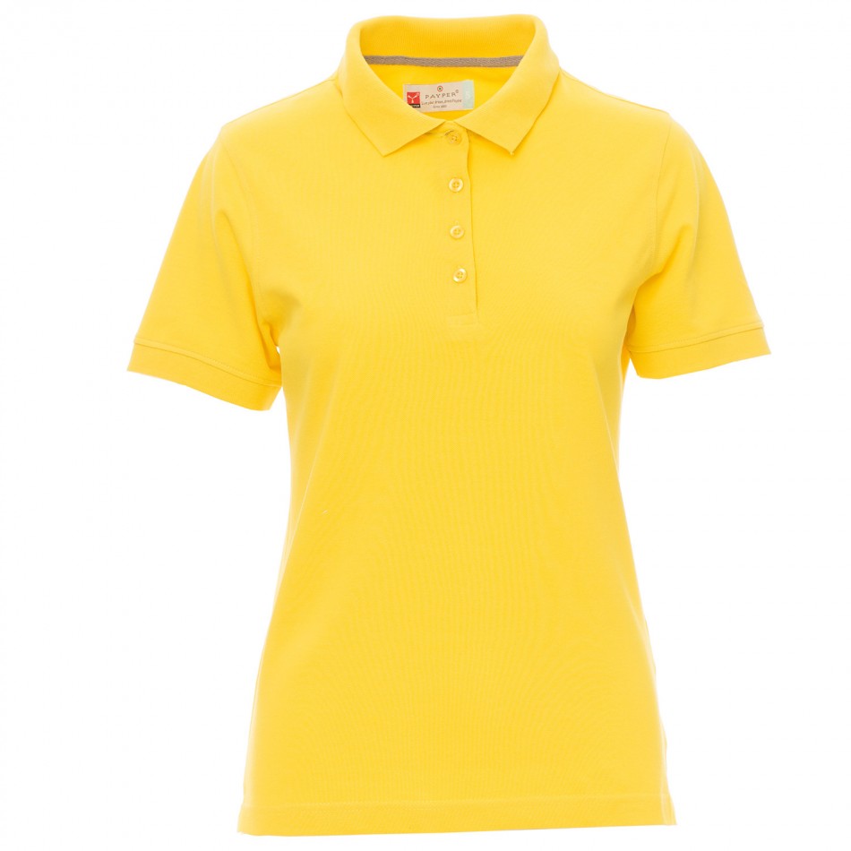 Tricou polo de damă PAYPER VENICE GALBEN