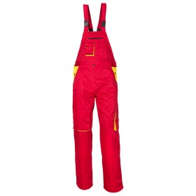 LD RED Work bib pants 1