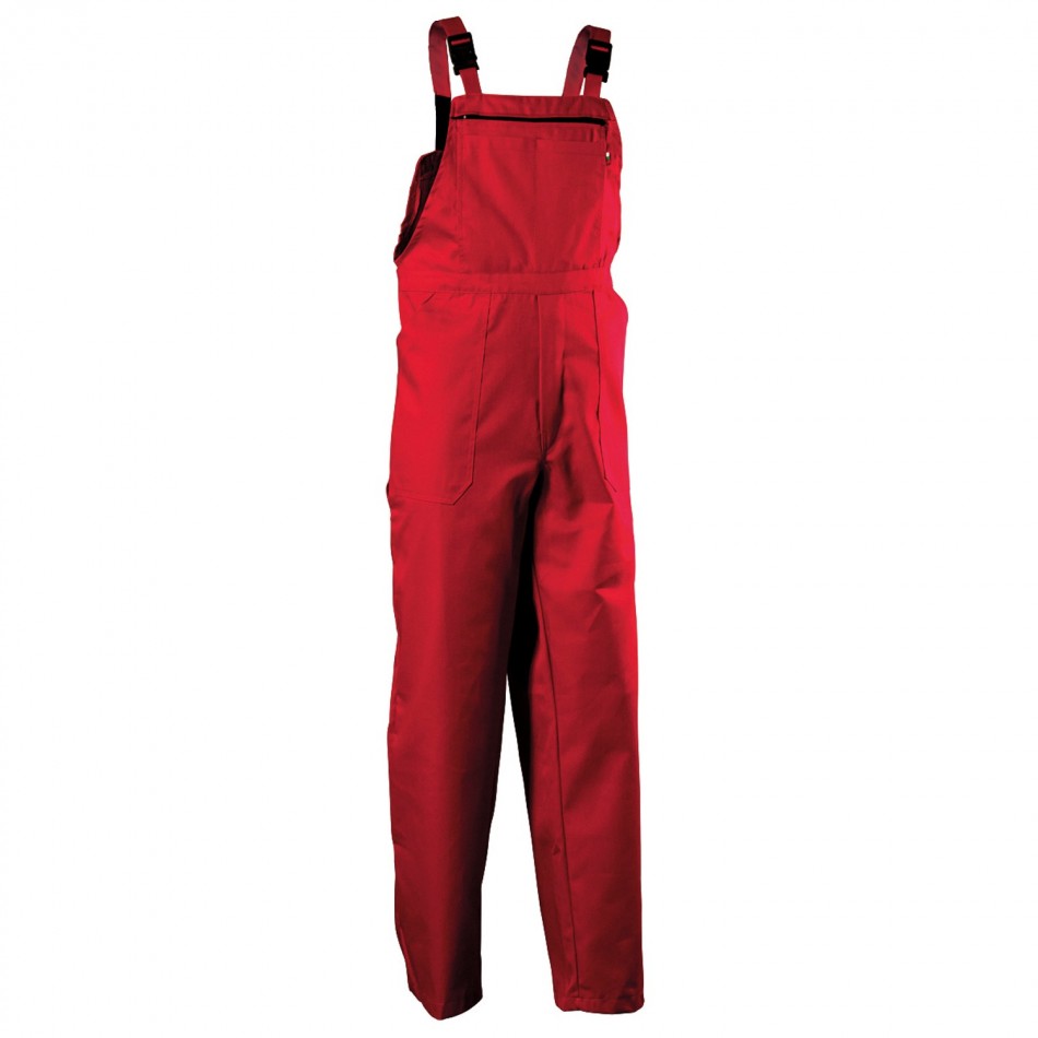 REX-BA RED Work bib pants