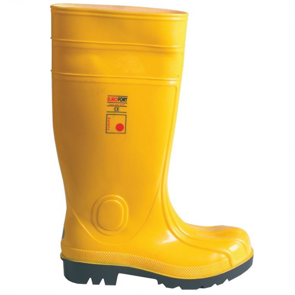 Cizme de lucru și protecție EUROFORT GALBEN S5 SRA