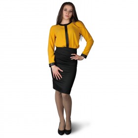 Bluză pentru femei AMANTE GALBEN