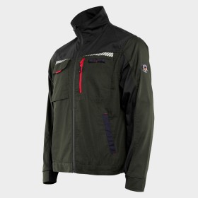 Jachetă de lucru PRISMA VARĂ VERDE/NEGRU 3