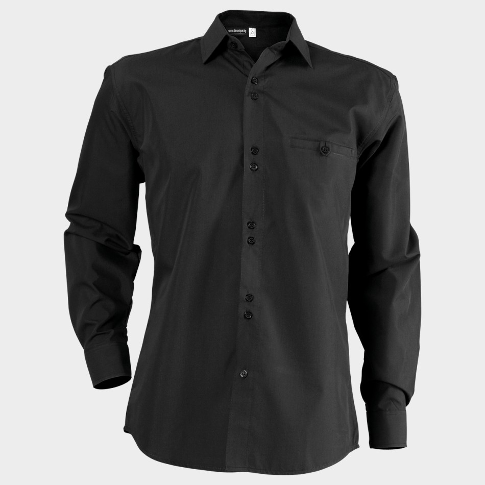 Cămașă pentru bărbați ELEGANCE NEGRU