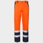 Pantaloni de lucru COLLINS SUMMER HV PORTOCALIU