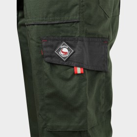 Salopetă de lucru PRISMA VARĂ VERDE/NEGRU 6