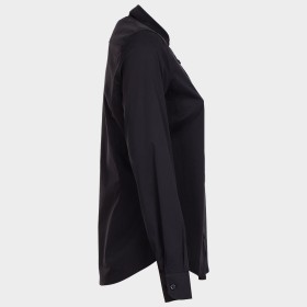 Cămașă pentru femei cu stand guler VELILLA NEGRU 4