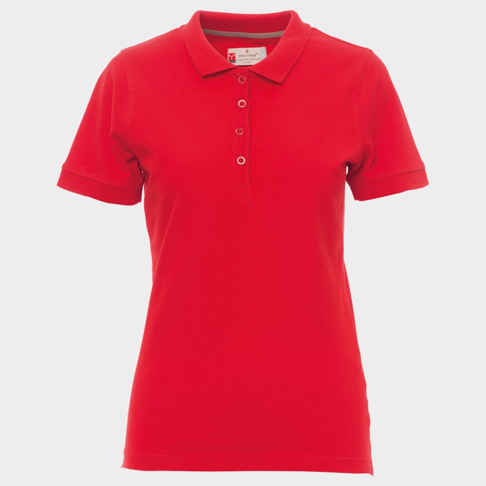 Tricou polo pentru femei PAYPER VENICE ROȘU