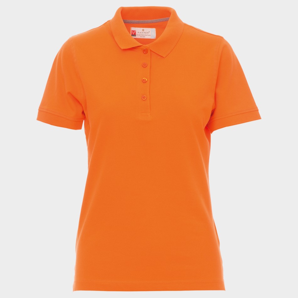 Tricou polo pentru femei PAYPER VENICE PORTOCALIU