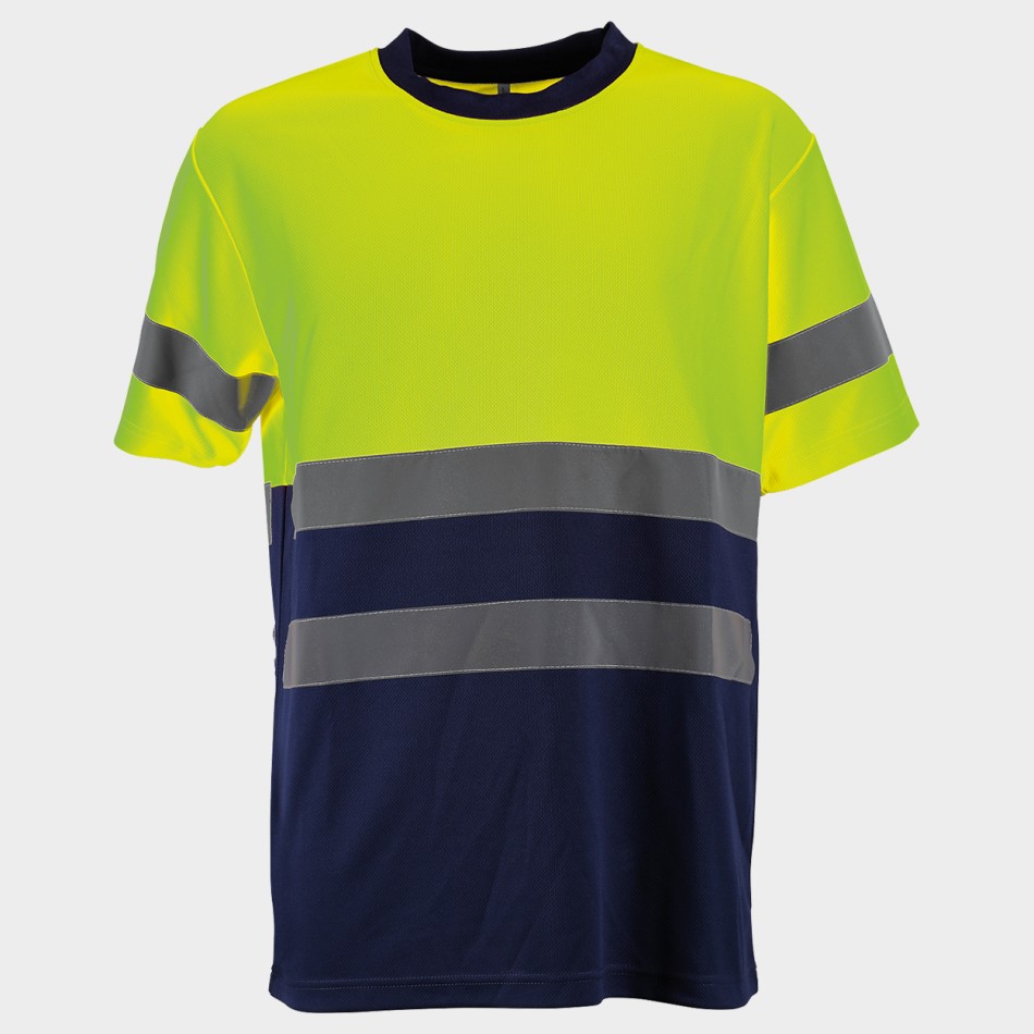 Tricou reflectorizant GLOW HV GALBEN
