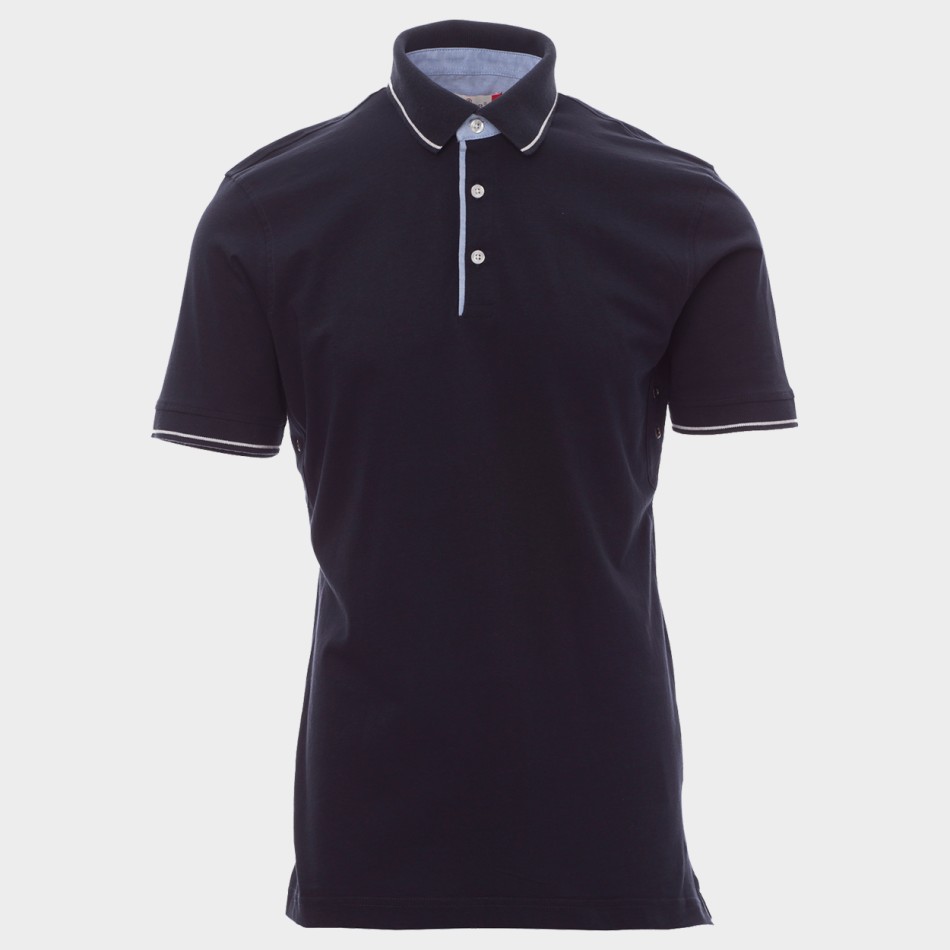 Tricou polo PAYPER CAMBRIDGE ALBASTRU MARIN