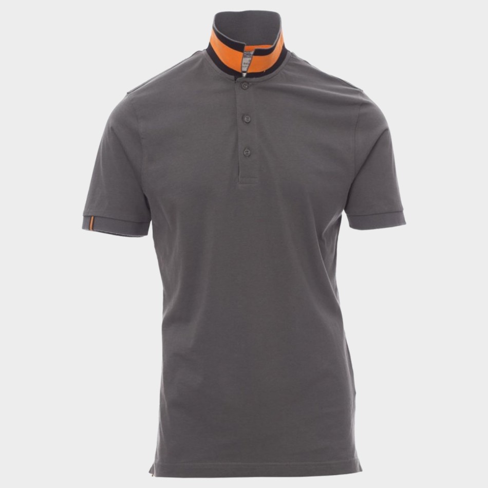 Tricou polo PAYPER MEMPHIS GRI INCHIS