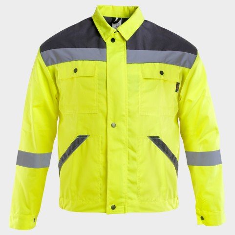 Jachetă de lucru COLLINS SUMMER HV GALBEN